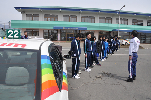 長野県屋代南高等学校1年生 交通安全教室レポート