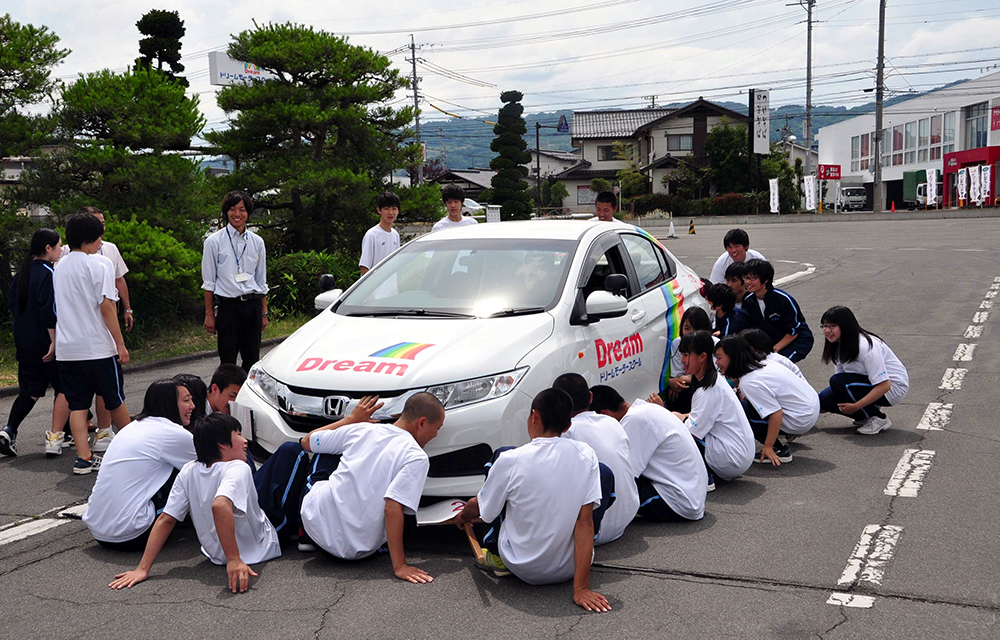 屋代南高等学校交通安全教室レポート