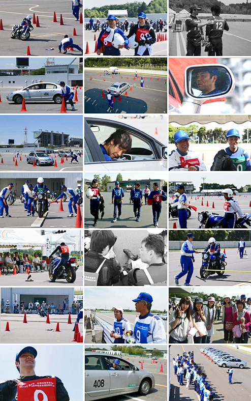 「第9回全国自動車教習所指導員 安全運転競技大会」イメージ