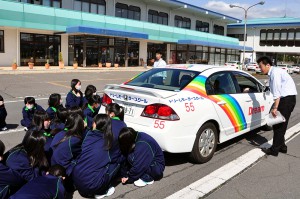 屋代南高等学校交通安全教室レポート