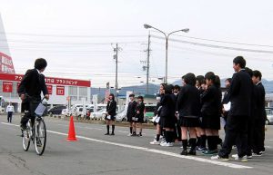 長野東高等学校交通安全教室レポート