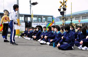 屋代南高等学校交通安全教室レポート