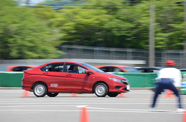 全国自動車教習所教習指導員安全運転競技大会 風景