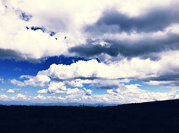 高原の空