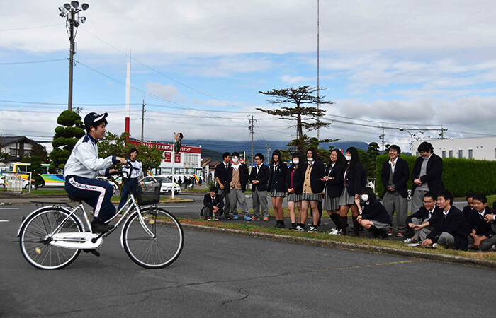 坂城高等学校交通安全教室レポート