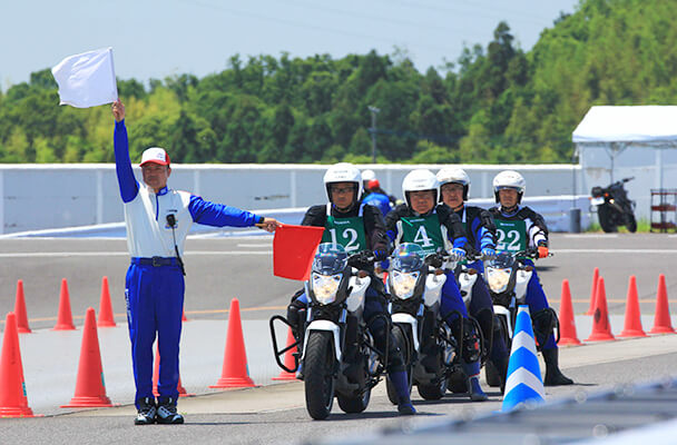 全国自動車教習所教習指導員安全運転競技大会 風景