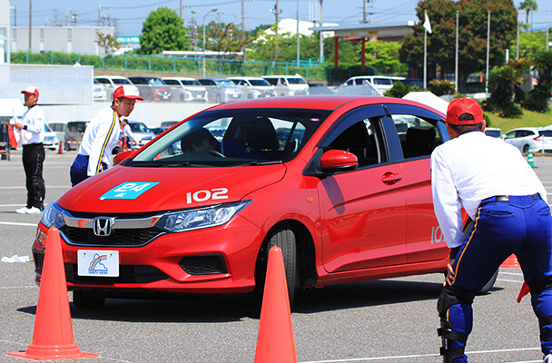 全国自動車教習所教習指導員安全運転競技大会 風景