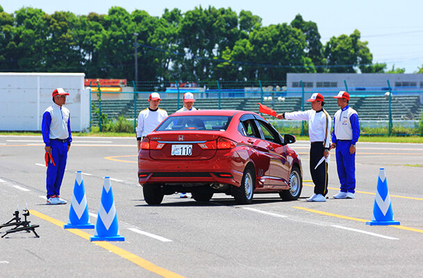 全国自動車教習所教習指導員安全運転競技大会 風景