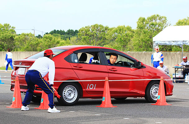 全国自動車教習所教習指導員安全運転競技大会 風景